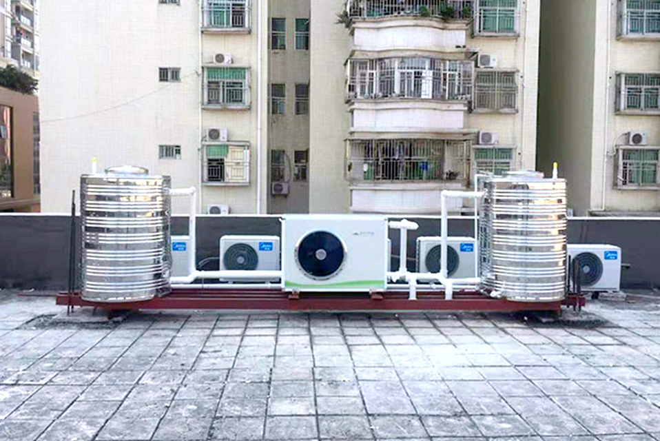 广东惠州某自建房热水项目